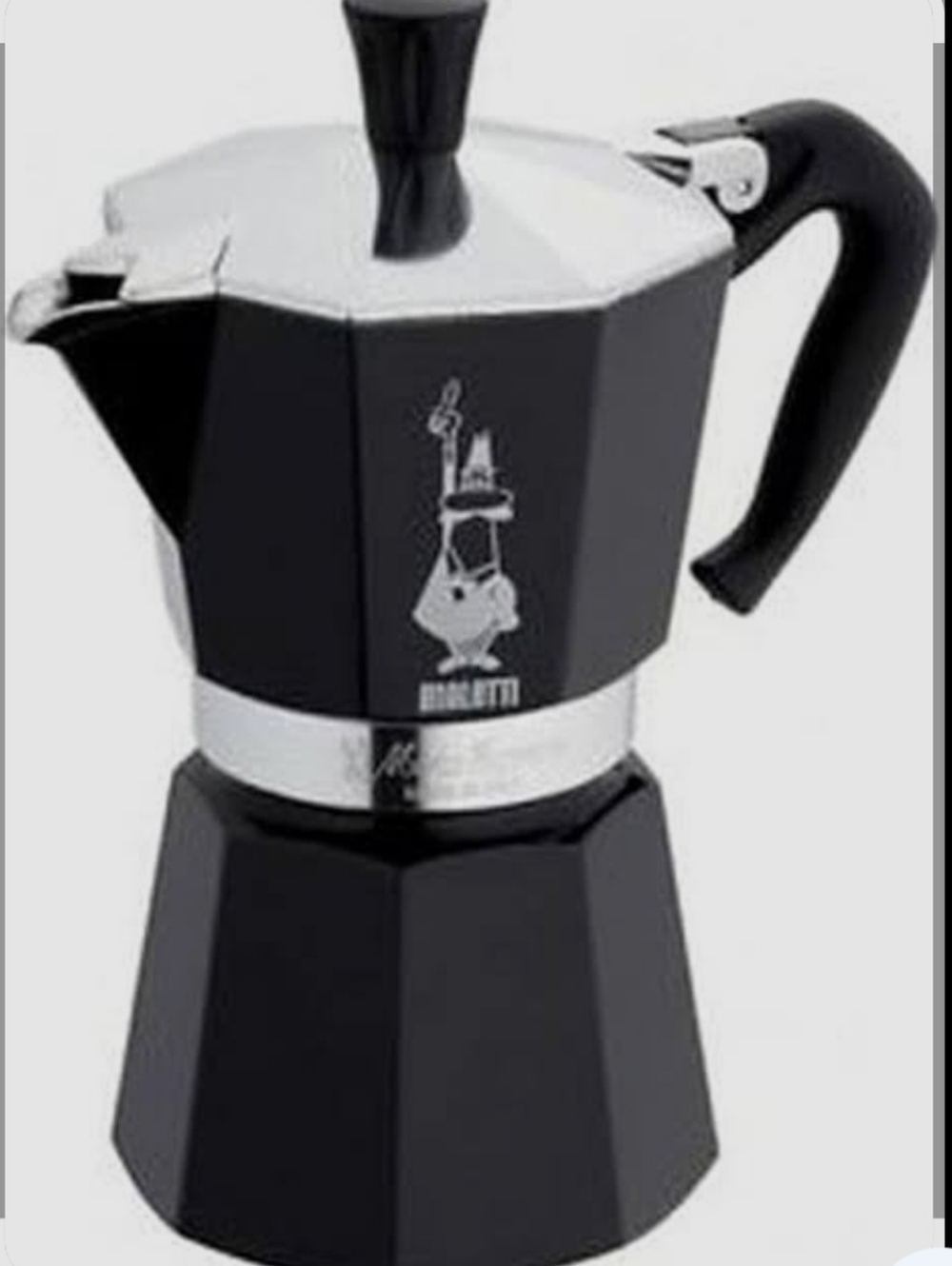 BIALETTI Moka Express Stovetop Espresso Maker - Black